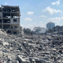 damage in gaza