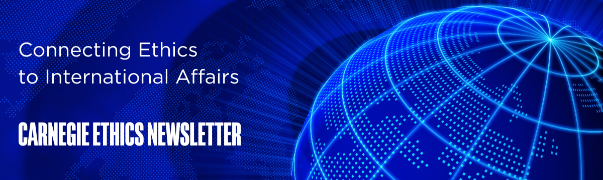 Carnegie Ethics Newsletter Email Banner
